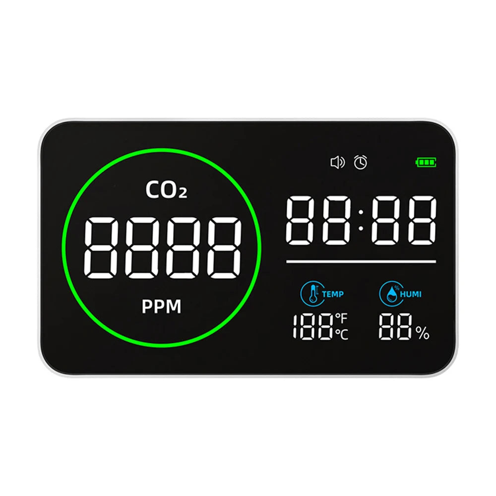 Capteur de CO2 d'ambiance avec LED