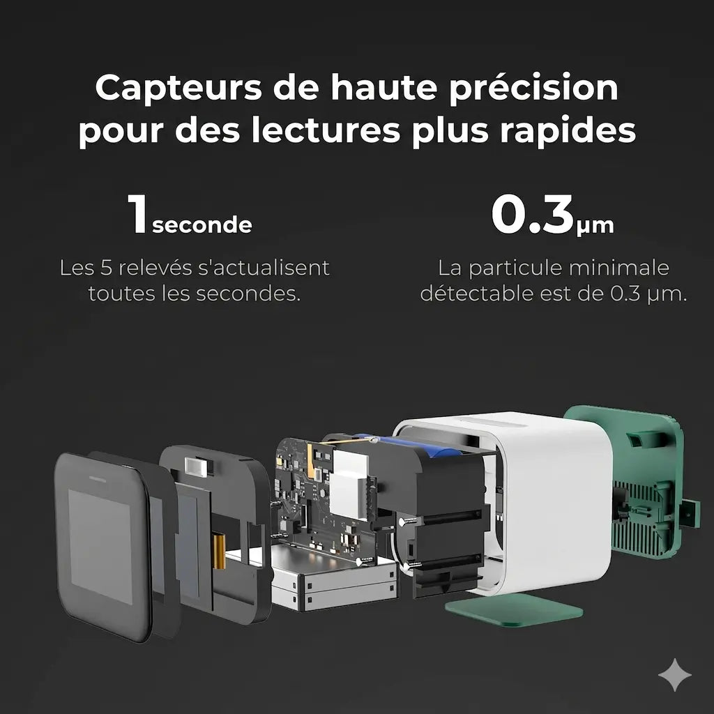 Détecteur de Co2 Portable