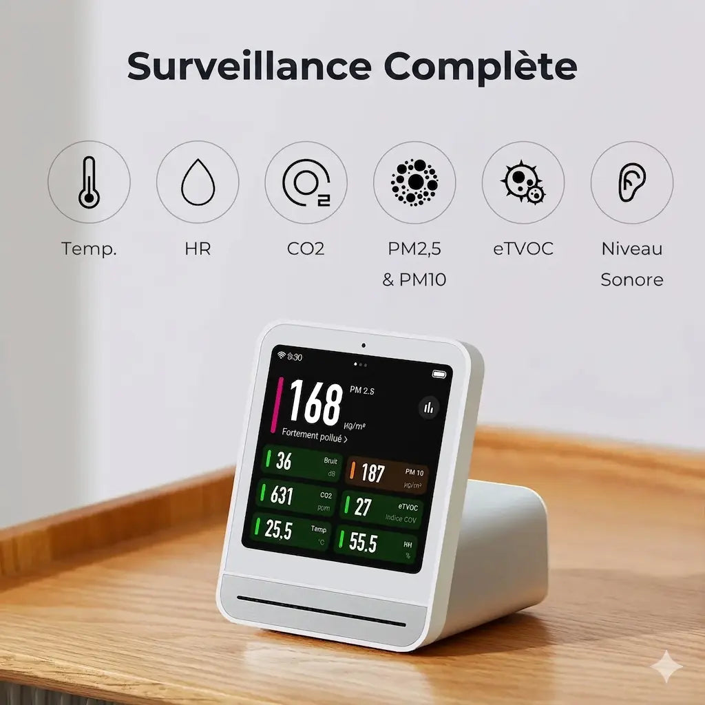 Detecteur de Co2 pour Maison