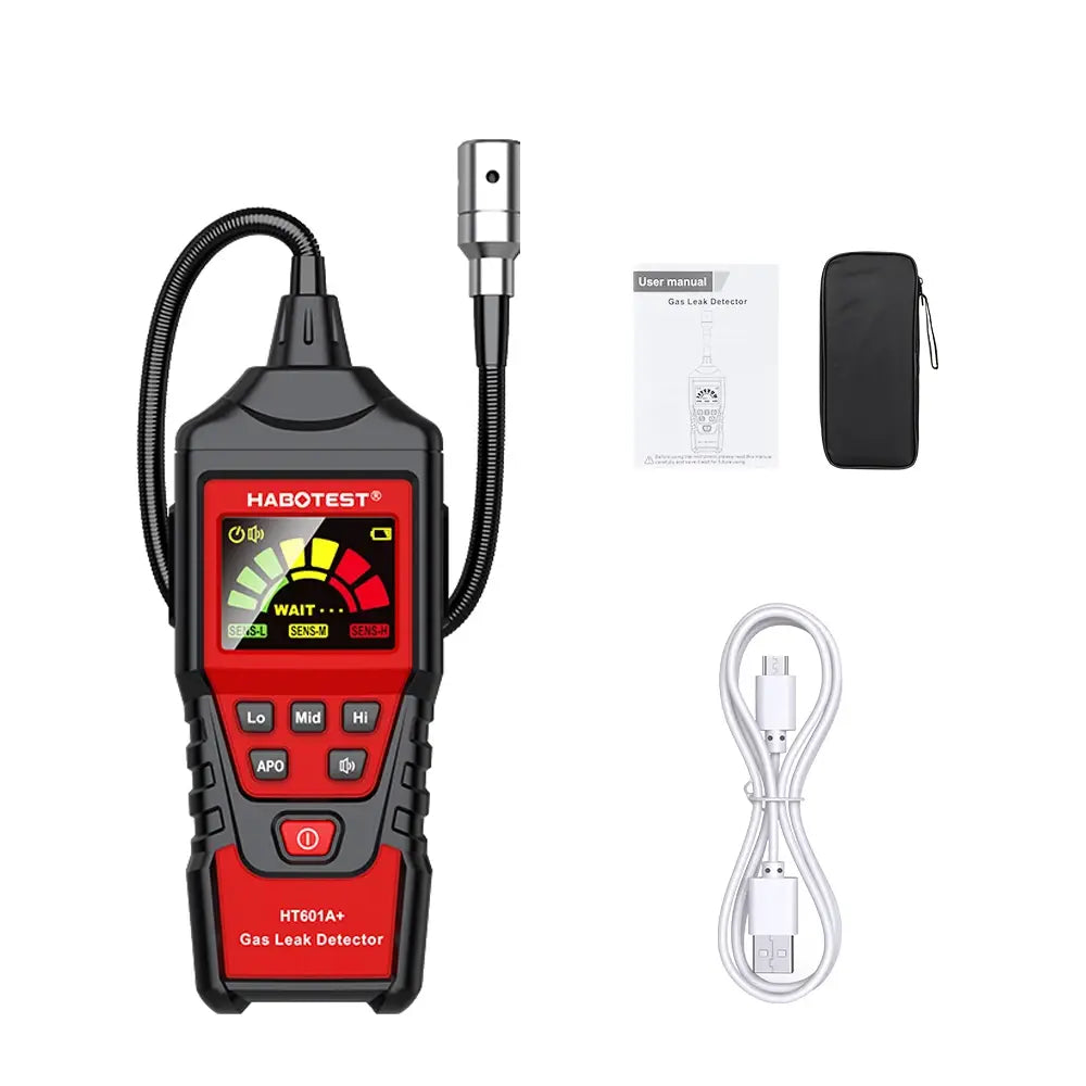 Détecteur de fuite de Gaz rechargeable
