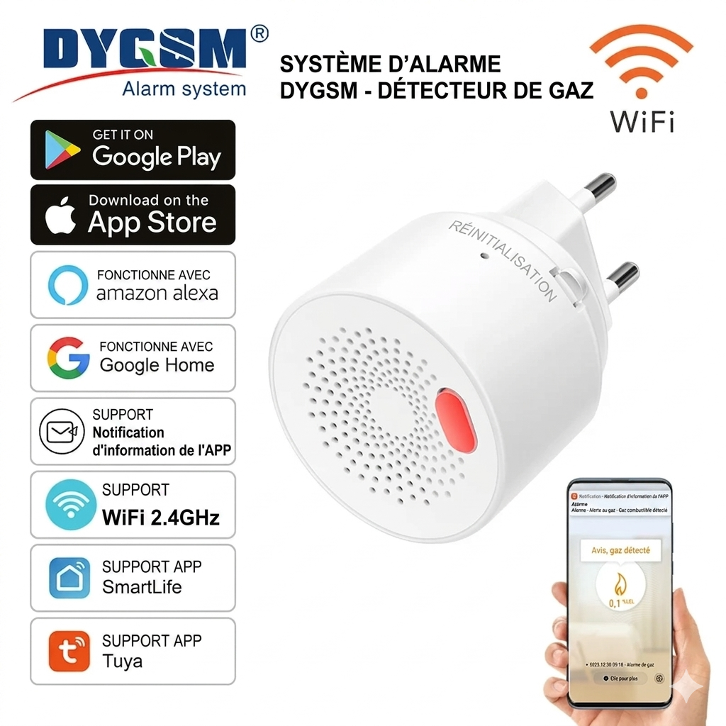 détecteur de gaz